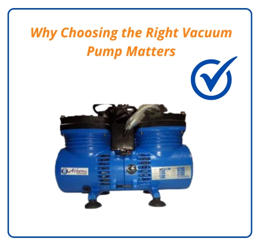 Why Choosing the Right Vacuum Pump Matters